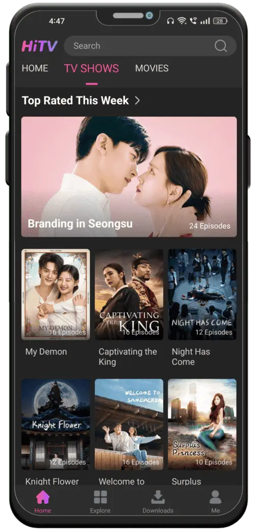 HiTV App Screenshot 3