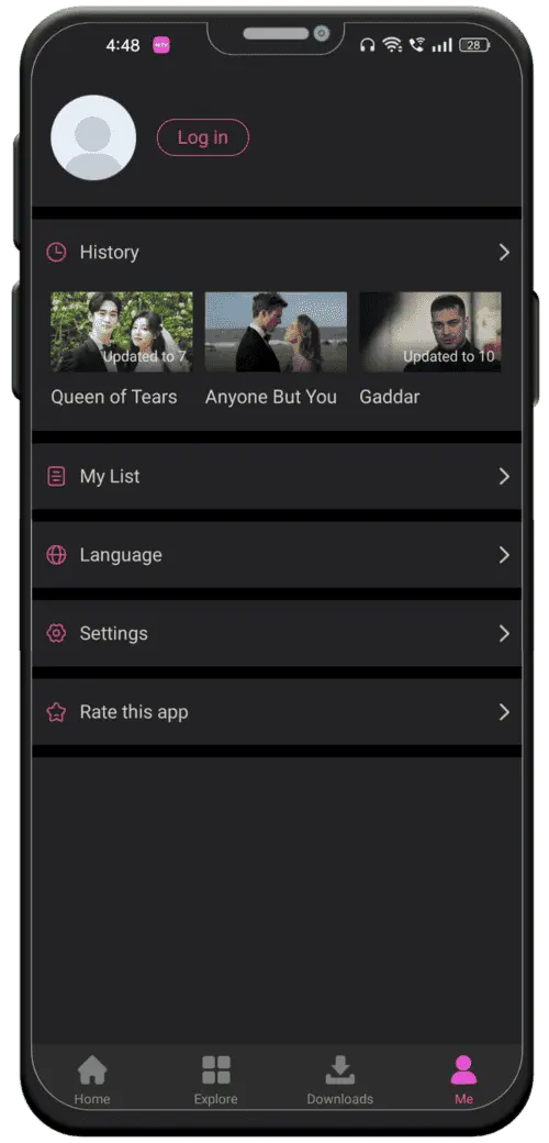 HiTV App Screenshot 4